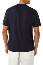 AX Logo Cotton Jersey T-shirt